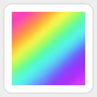 Rainbow Gradient Sticker